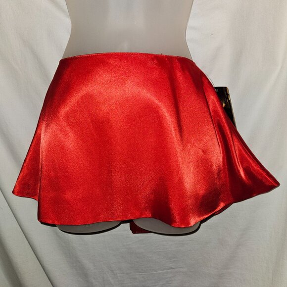 2XL NWT LAMBSKIN LEATHER MICRO MINI SKIRT - Picture 8 of 14